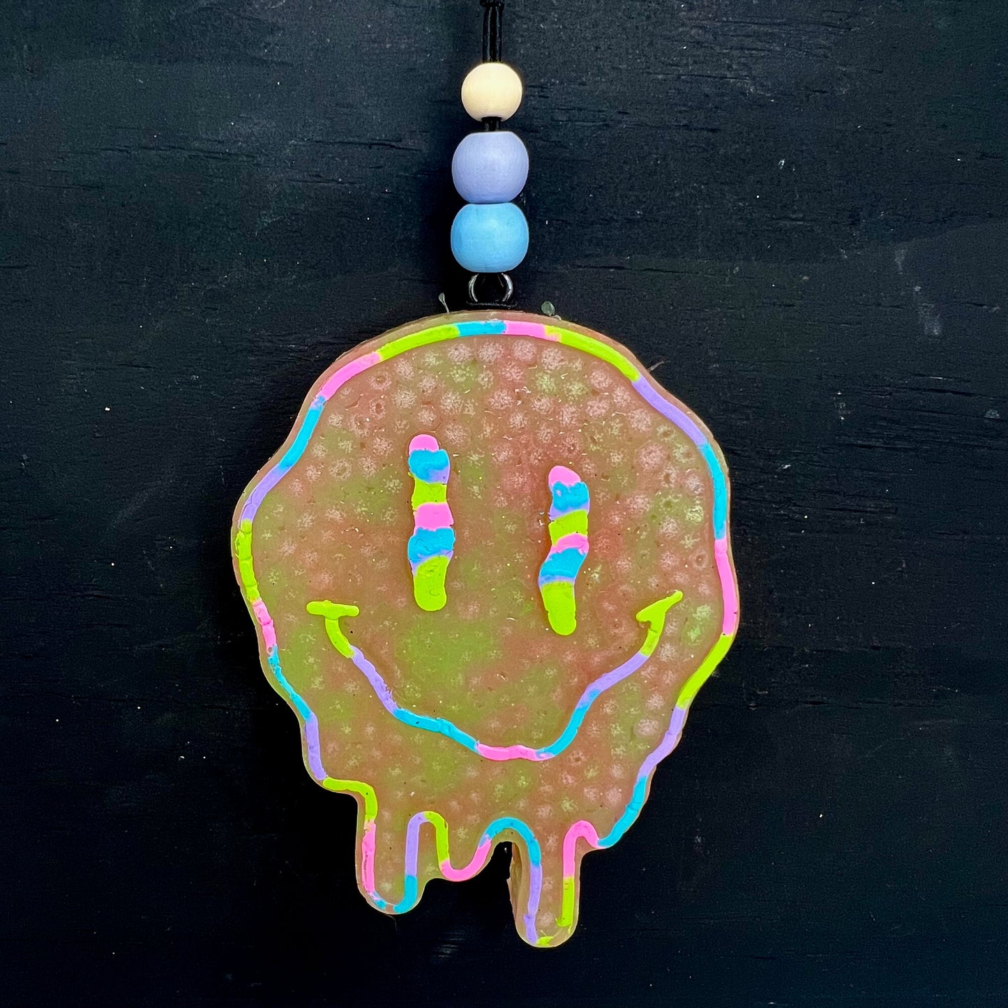 Custom Drippy Smiley Freshie