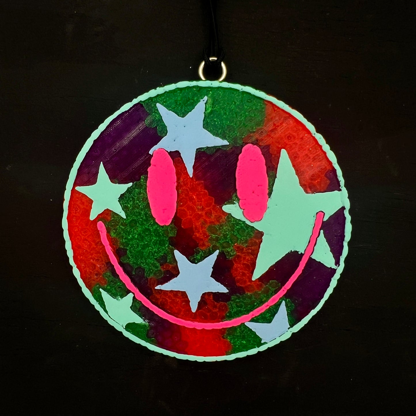 Custom Stars Smiley Freshie