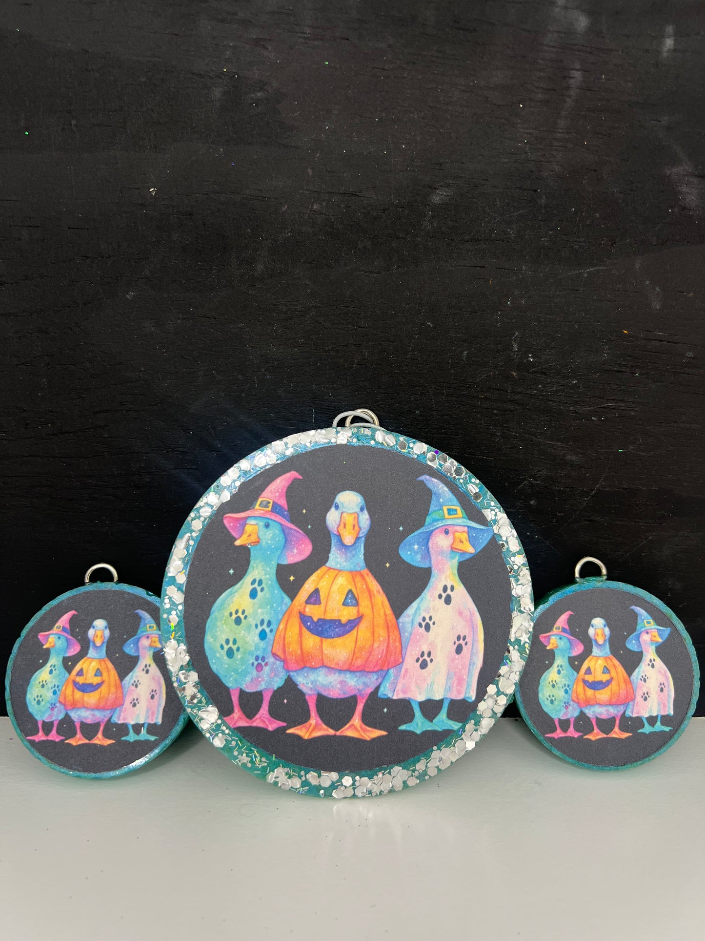 Spooky Geese Freshie Set - Cinnamon Pumpkin Waffles