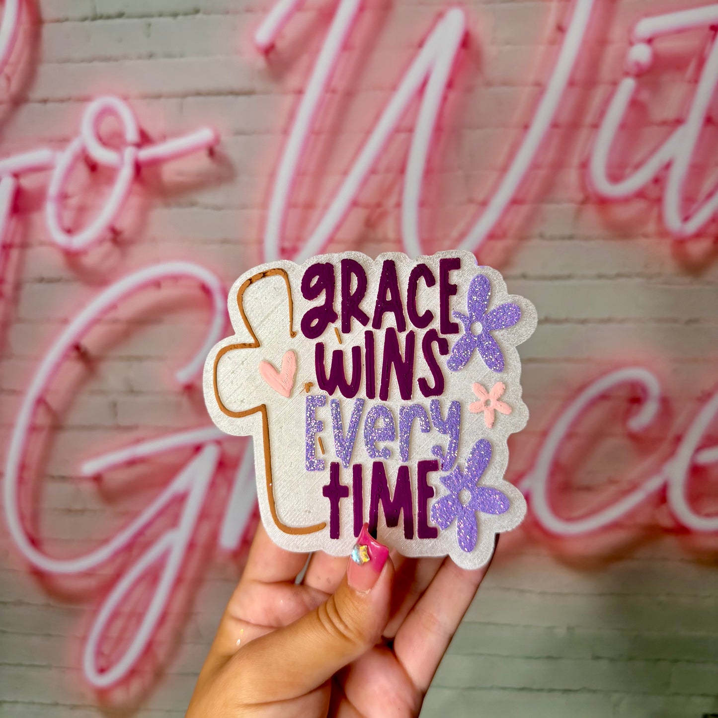 Grace Wins Car Freshie | Watermelon Jolly Rancher Type