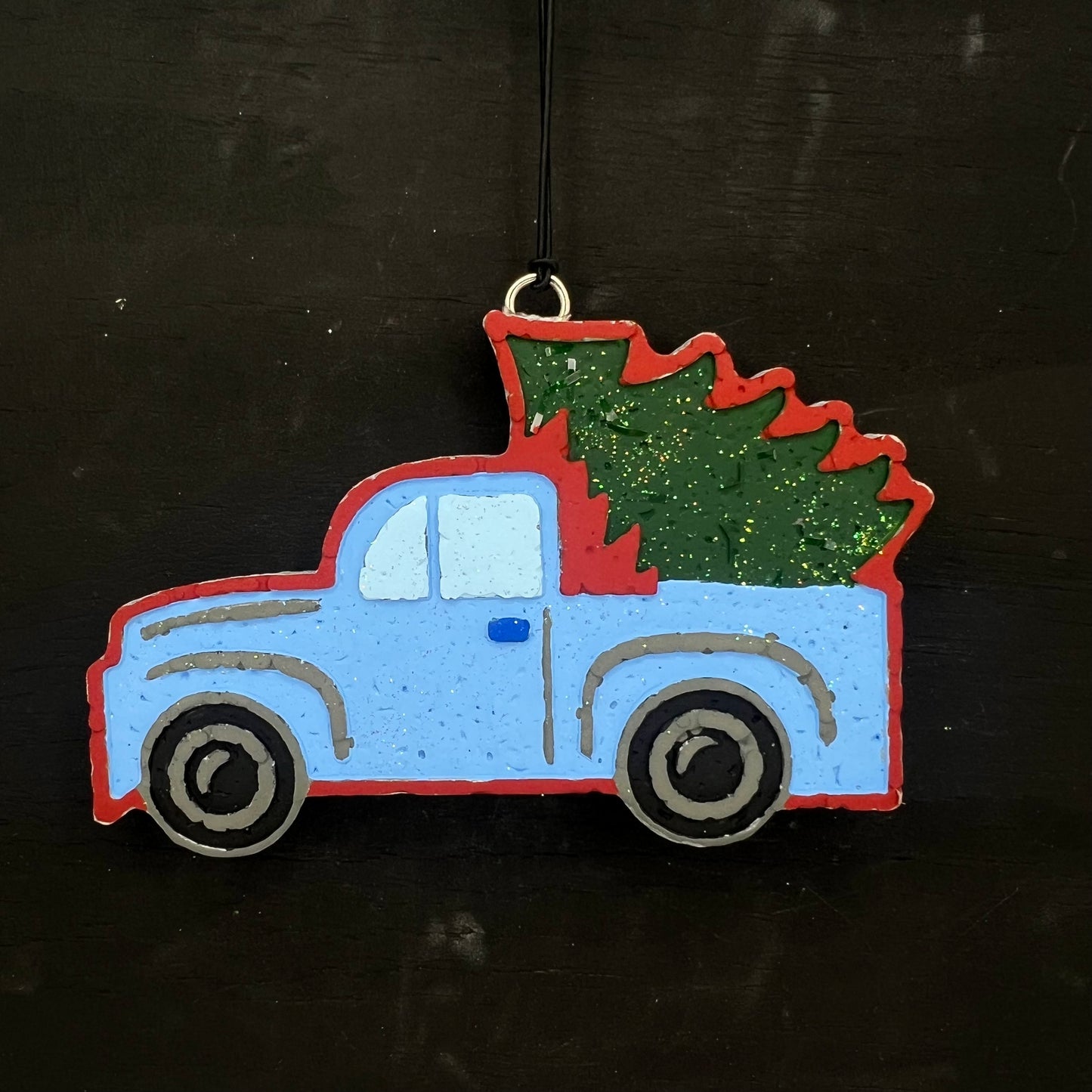 Christmas Tree Truck Freshie - Coconut Lime