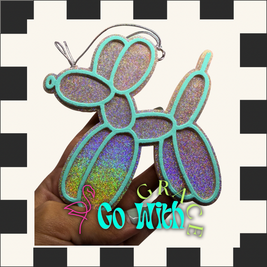 Balloon Dog Freshie | Scent: Spring