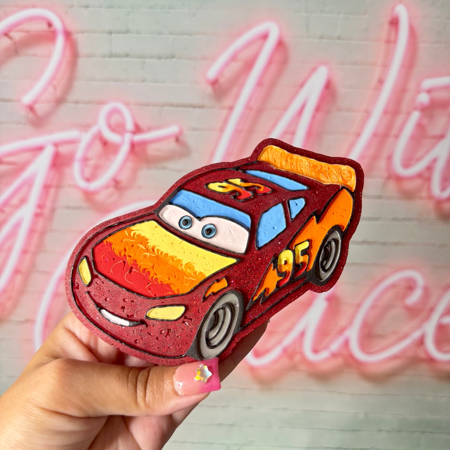 Tie-Dye Car Freshie | Scent: Blueberry Lemon Bars