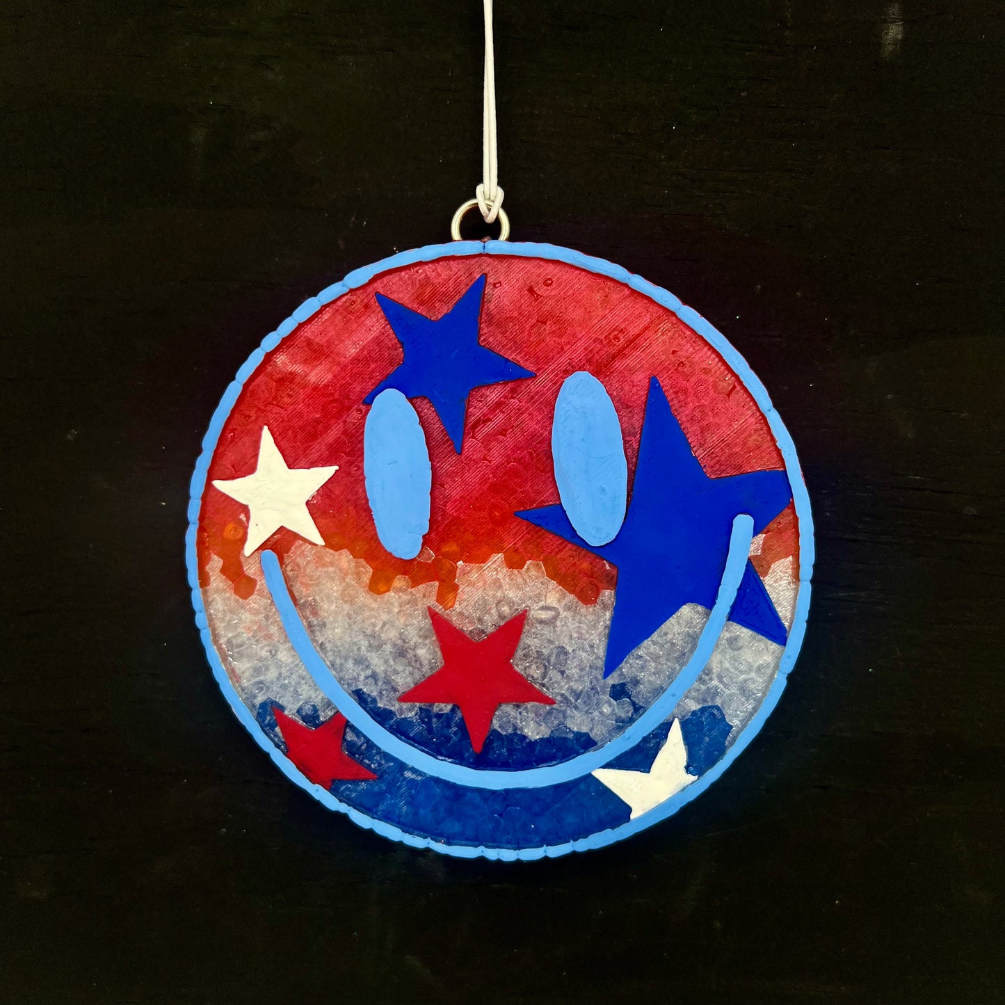 Patriotic Star Smiley - Cotton Breeze