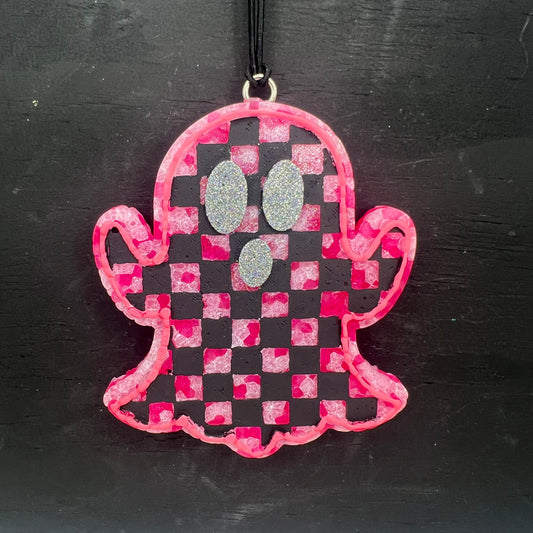 Checkered Ghostie Freshie - Gentleman