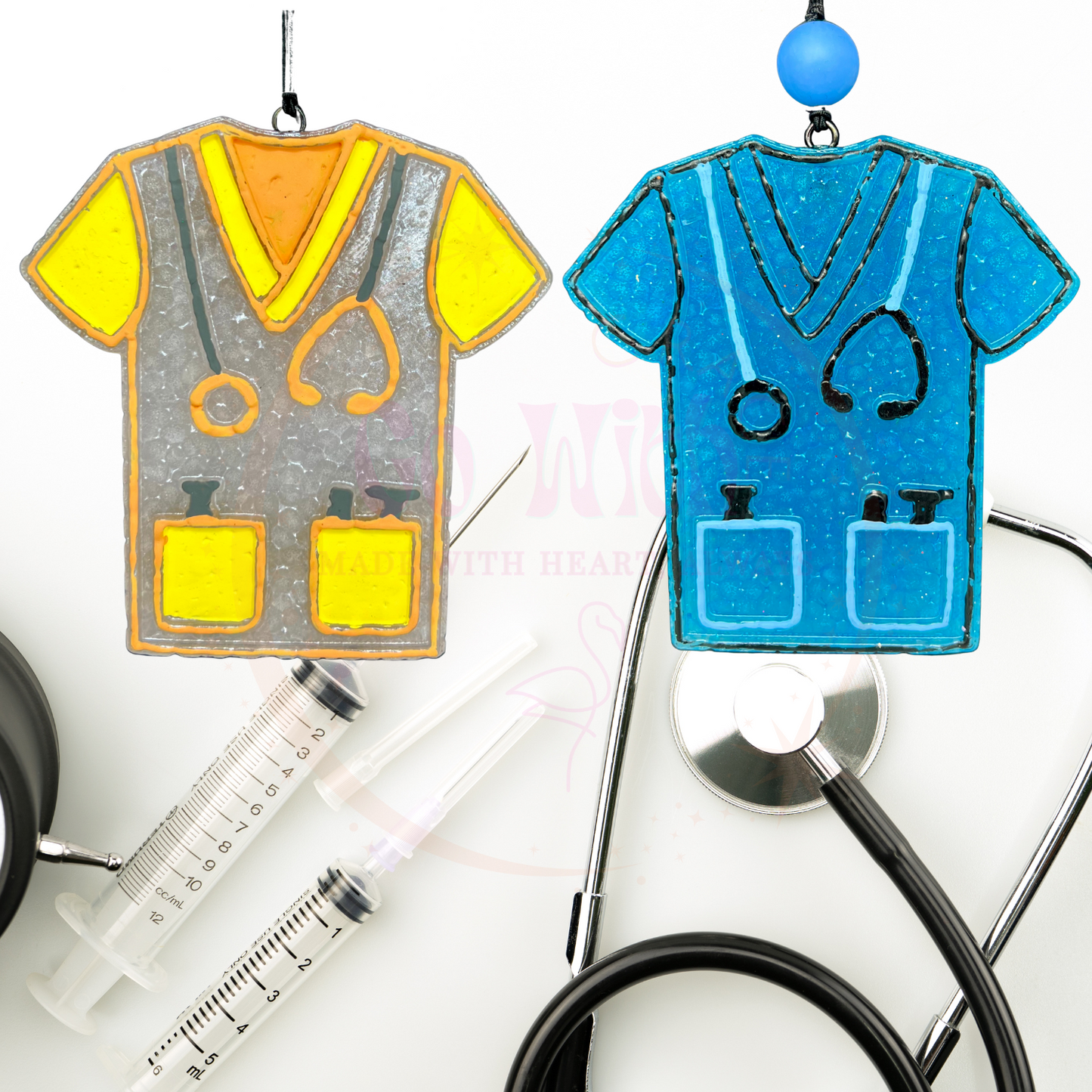Scrub Top - Custom Freshie