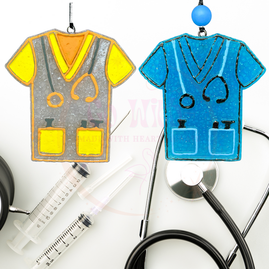 Scrub Top - Custom Freshie