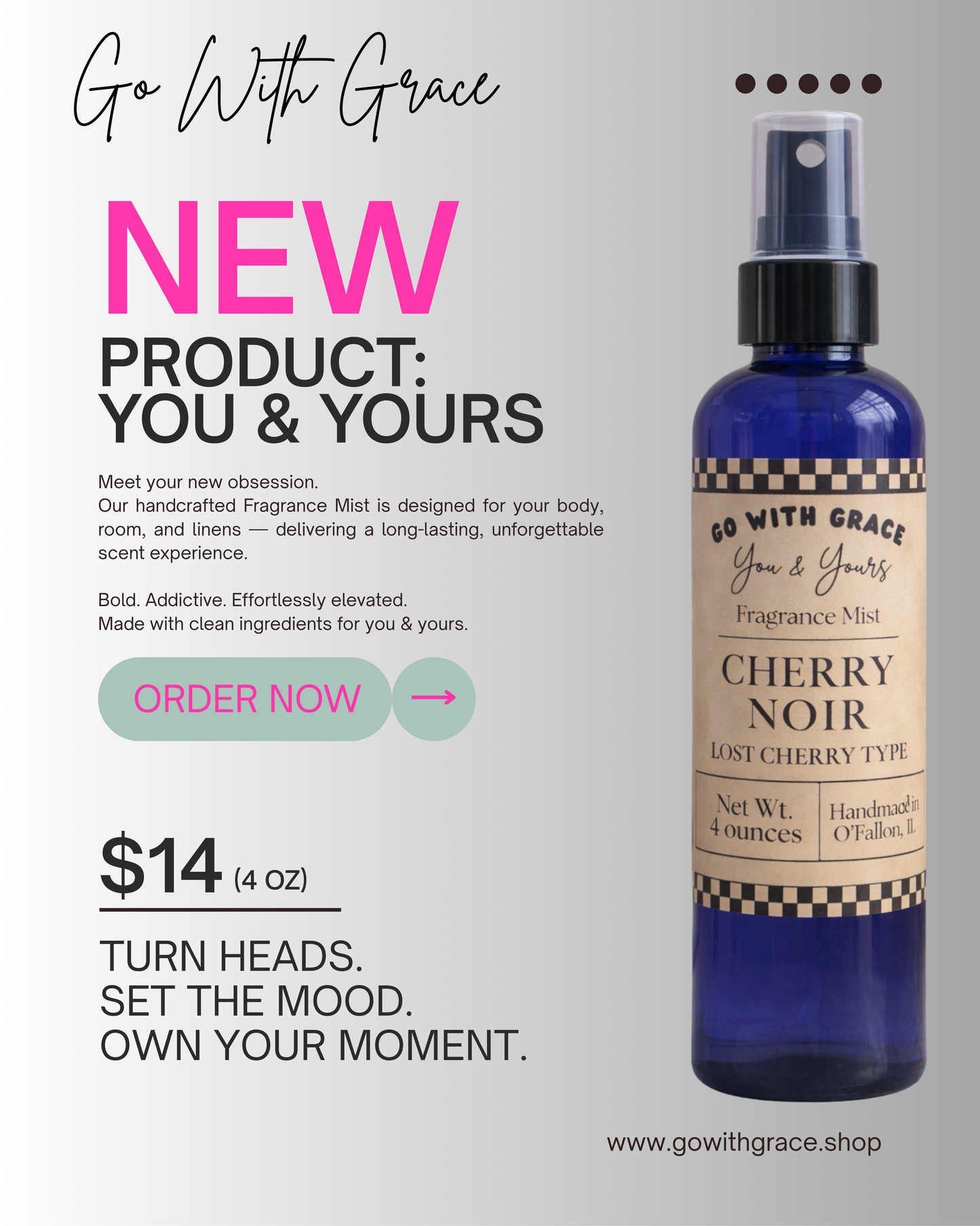 You & Yours Fragrance Mist - Body, Room & Linen Spray