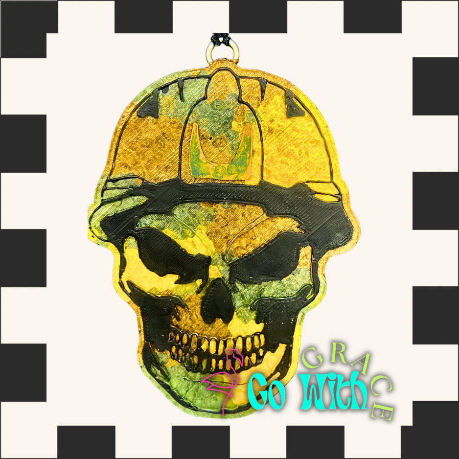 Blue Collar Skelly Freshie | Scent: Rugged