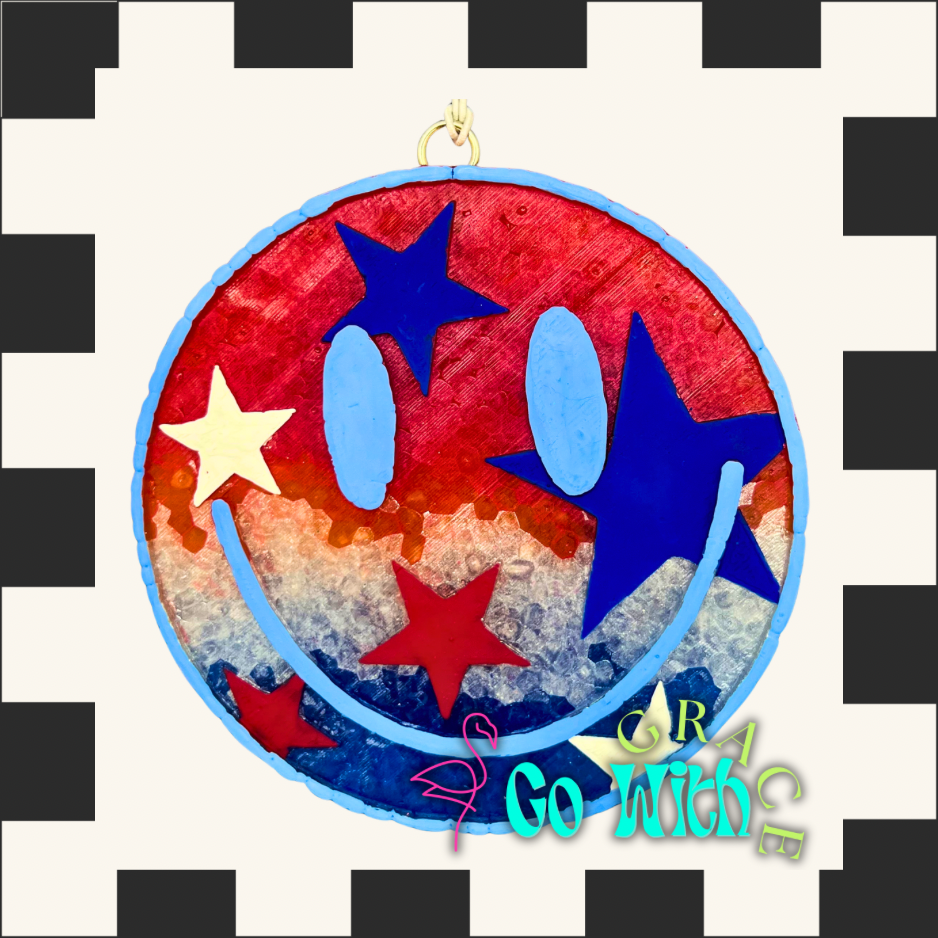 Star Smiley Freshie | Scent: Cotton Breeze