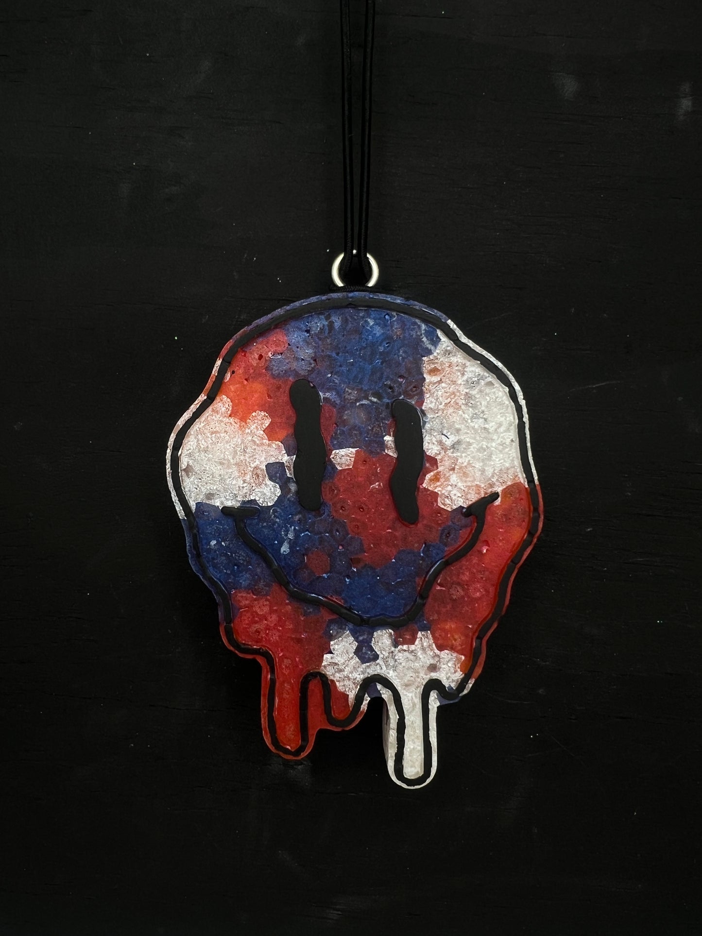 Patriotic Smiley Freshie - Pineapple Tides