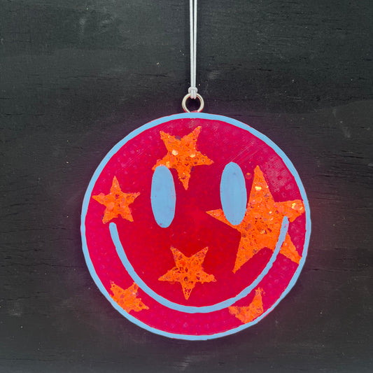Custom Stars Smiley Freshie