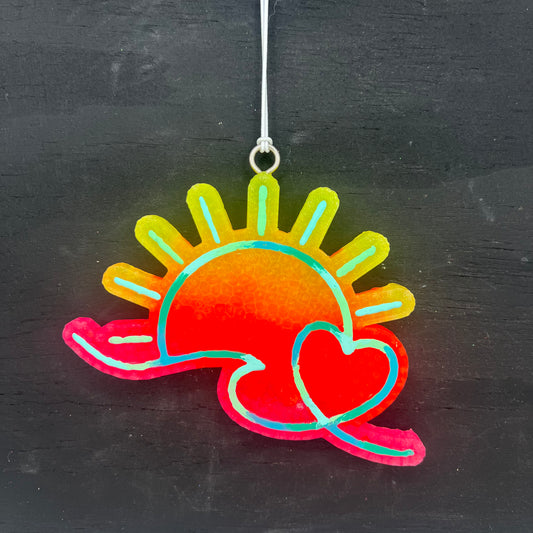 Custom Beach Love Freshie